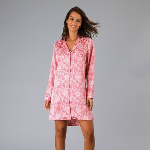Camisero Satin Print Flores Mujer 33952-273